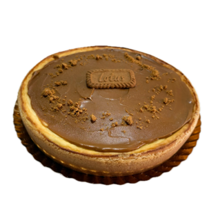 Tarta de queso con galleta Lotus